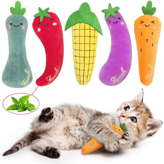 Catnip Toys, Cat Toys, Catnip Toys for Cats, Cat Toys with Catnip, Cat Toys for Indoor Cats, Interactive Cat Toy, Cat Chew Toy, Cat Pillow Toys, Cat Toys for Kittens Kitty